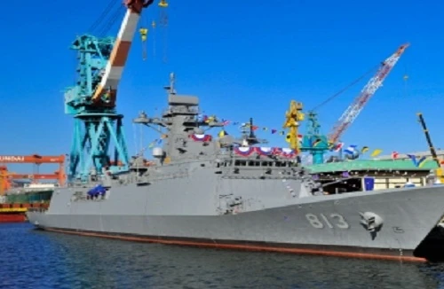 Hàn Quốc hạ thủy tàu hộ tống uy lực rất mạnh