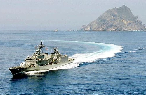 Bất chấp Nhật Bản phản đối, Hàn Quốc vẫn diễn tập tại đảo tranh chấp 