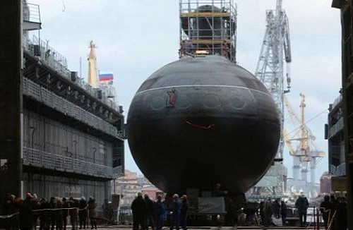 Nga hạ thủy tàu ngầm điện diesel mới cho Hạm đội biển Đen