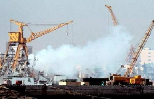 Ấn Độ lại cháy tàu rà quét mìn 