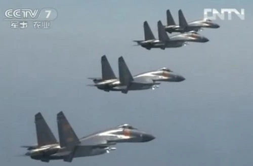 Chiến đấu cơ Trung Quốc tăng cường tuần tra ADIZ, dằn mặt máy bay nước ngoài