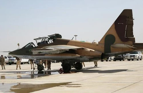 Iran điều 3 máy bay chiến đấu Su-25 tới Iraq tấn công ISIS