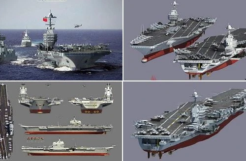 Lộ diện tàu sân bay quốc nội số 18 “Sơn Đông” và số 20 của Trung Quốc 