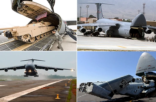 Mỹ nâng cấp 16 siêu máy bay vận tải C-5M Super Galaxy