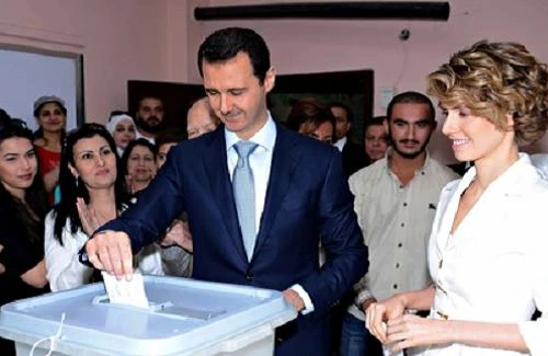 Đương kim Tổng thống Syria al-Assad tái đắc cử với số phiếu áp đảo