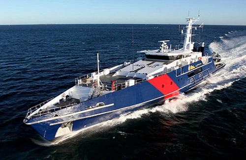 Australia hạ thủy tàu tuần tra hiện đại