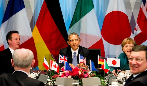 Các nước G7 họp bàn ở Brussels mà không có Nga