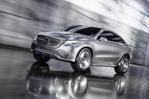 Mercedes giới thiệu Concept Coupe SUV đẹp long lanh 
