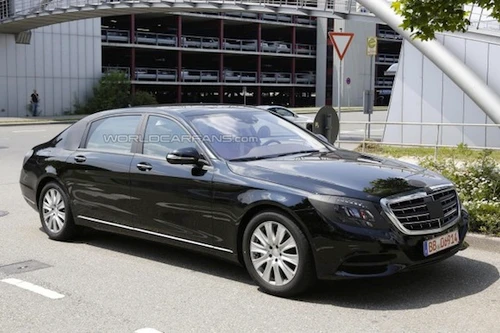 Lộ “ảnh nóng” của Mercedes-Benz S-Class Pullman 2015