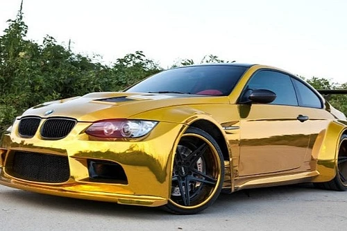 Đại gia Trung Quốc "độ" BMW bằng vàng ròng
