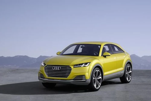 Audi TT offroad concept: Tiện lợi và siêu tiết kiệm 