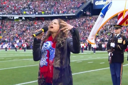 Màn diễn Quốc ca Mỹ của Steven Tyler bị chỉ trích