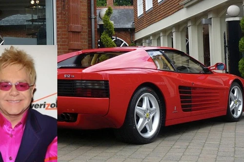 Cơ hội sở hữu siêu xe Ferrari của danh ca Elton John
