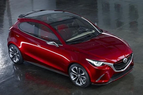Mazda trình làng Hazumi concept, sẵn sàng cho Mazda2 