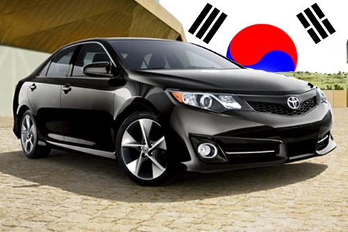Toyota Camry dành cho thị trường Hàn Quốc được nhập khẩu từ Mỹ 