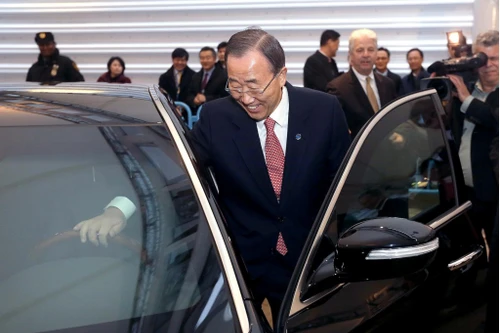 Hyundai trang bị limousine bọc thép cho Tổng thư ký Liên Hiệp Quốc