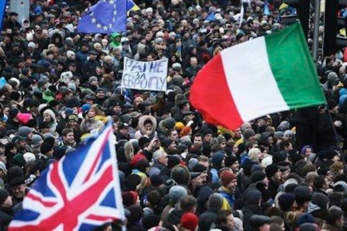 Ukraine: 300.000 người biểu tình náo loạn thành phố Kiev