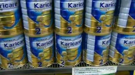 Thu hồi sữa của Fonterra New Zealand nhập vào Việt Nam nhiễm khuẩn độc