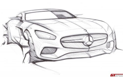 Thiết kế bí mật của Mercedes-Benz AMG GT 2015 được tiết lộ