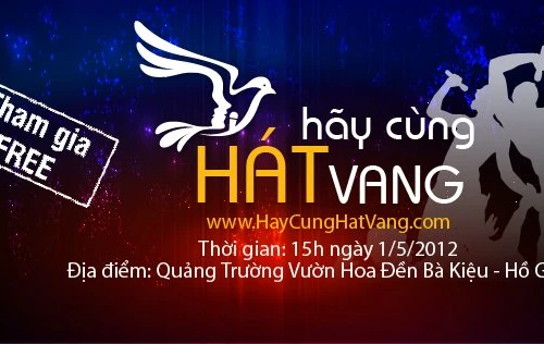 Hà Nội hoãn cuộc hát, nhảy khổng lồ