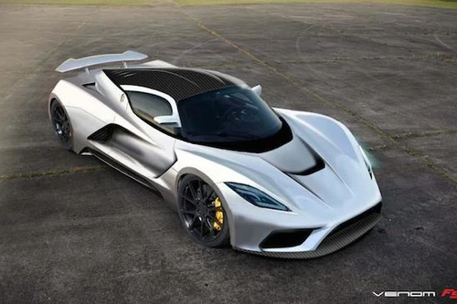 Siêu xe Hennessey Venom F5 đạt ngưỡng tốc độ 466 km/h