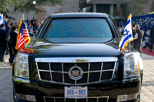 Limousine của tổng thống Mỹ gặp sự cố tại Israel
