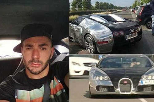 Sao bóng đá Karim Benzema lái Bugatti Veyron 2.67 triệu USD đến sân tập 