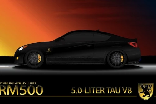 Genesis Coupe RM500 sở hữu động cơ Tau V8 mơ ước 