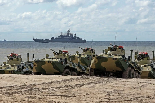 Nga tiếp tục tập trận gần biên giới EU