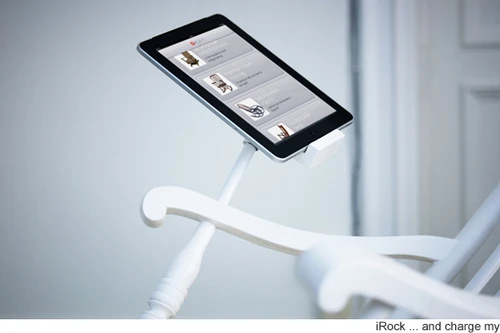 Ghế thông minh iRock sạc được iPhone và iPad