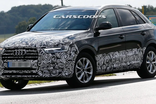 Lộ hình ảnh chạy thử nghiệm của Audi Q3 thế hệ mới