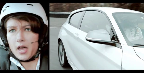 "Cứng họng" khi ngồi trên xe BMW