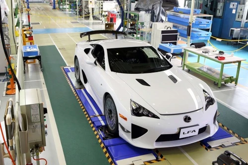 Siêu xe Lexus LFA ngừng sản xuất