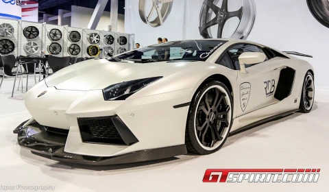 Chiêm ngưỡng Lamborghini Aventador trắng đẹp lóa mắt