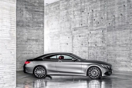 Mercedes S-Class Coupe lộ hình ảnh chính thức 