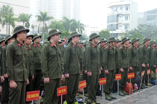 Tuyển chọn 525 công dân phục vụ có thời hạn trong CAND