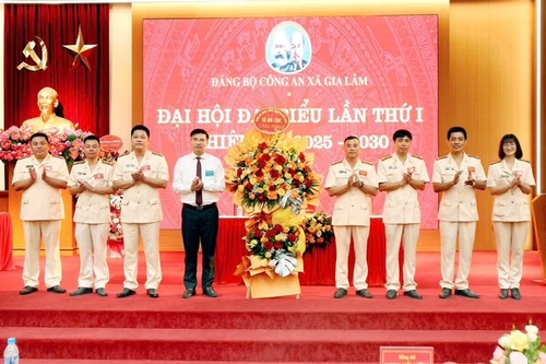 Thượng tá Đào Thanh Bình đảm nhiệm chức vụ Bí thư Đảng ủy Công an xã Gia Lâm 