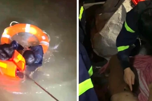 Hà Nội: Kịp thời cứu nạn nam sinh nhảy cầu Vĩnh Tuy