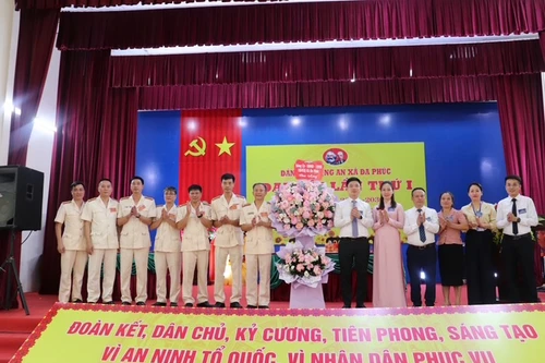 Đại hội Đảng bộ Công an xã Đa Phúc: Đoàn kết, dân chủ, kỷ cương, tiên phong, sáng tạo 