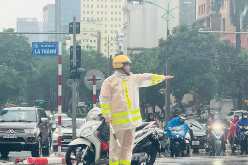 Lưu ý khi tham gia giao thông các trục đường xung quanh sân vận động Mỹ Đình, từ 14h ngày 1-9