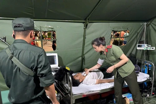 Lực lượng Y tế Công an Hà Nội sẵn sàng cho sự kiện A80