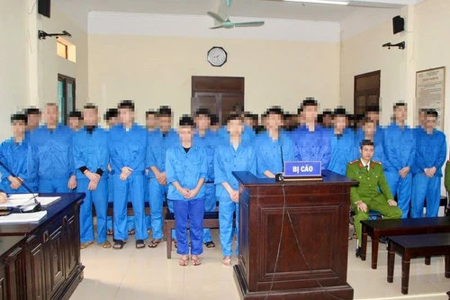 Tuyên án phạt đối với 51 bị cáo về 4 tội danh 