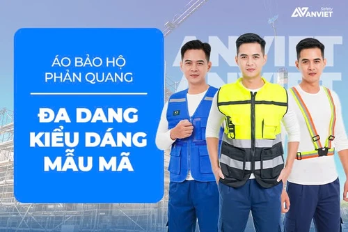 Những loại áo bảo hộ phản quang được sử dụng phổ biến 