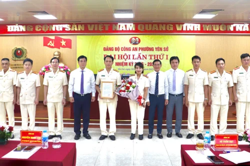 Công an phường Yên Sở phát huy tinh thần chủ động, nêu gương, kỷ cương, trách nhiệm, hiệu quả