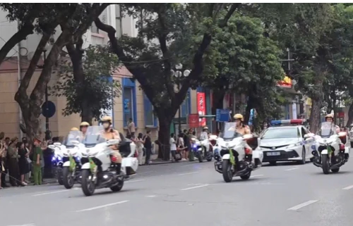 Thông báo phân luồng giao thông phục vụ Chương trình nghệ thuật chính luận "Tự hào người Việt Nam"