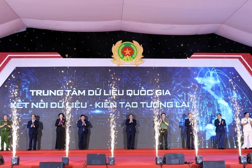 Vận hành chính thức Hệ thống Cơ sở dữ liệu của Trung tâm Dữ liệu quốc gia