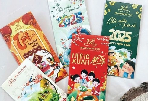 In lì xì theo yêu cầu với mẫu mã đẹp, sang trọng, ấn tượng