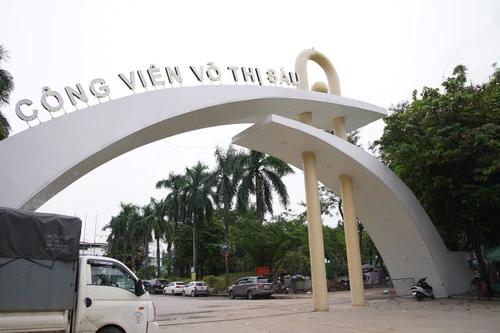 Quyết liệt thực hiện chỉ đạo của thành phố triển khai, xử lý các hạng mục liên quan đến Công viên Võ Thị Sáu 