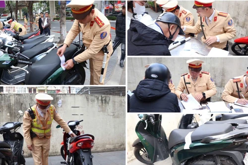 Hà Nội: Tăng cường các giải pháp đảm bảo trật tự an toàn giao thông ngay từ ngày đầu năm mới
