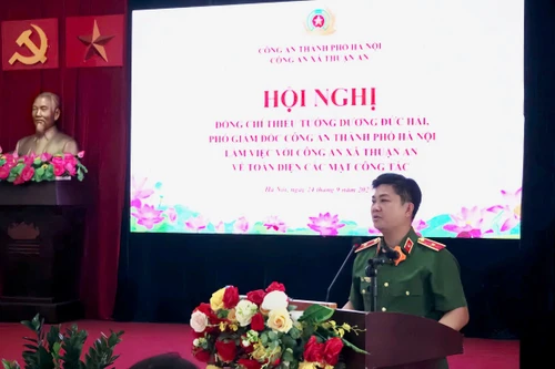 Thể hiện tính chủ động và ‘tầm’ của Công an xã theo mô hình mới 